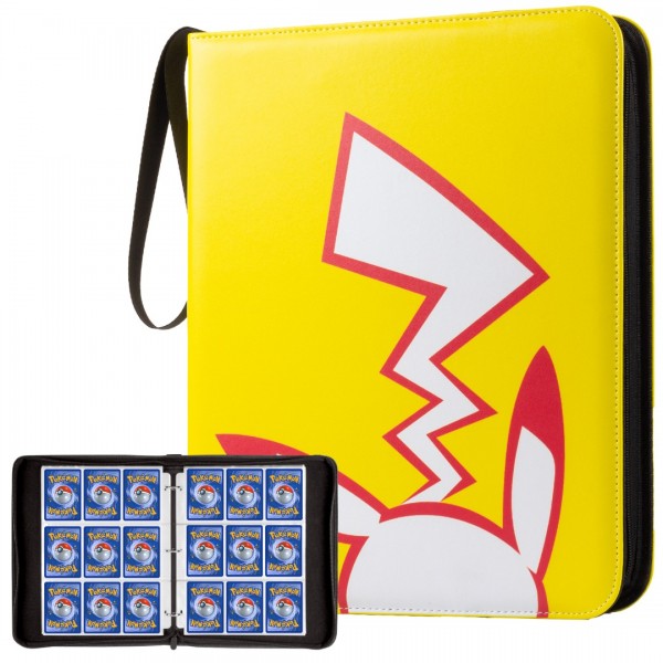 9-Pocket Binder for Pokemon Cards with 50 Removabl...