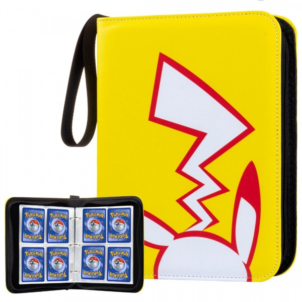 4-Pocket Binder for Pokemon Cards with 50 Removabl...