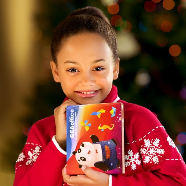 GEAoffice Origami Paper for Kids, Kids Origami Kit Double Sided 152 Sheets Color Origami Paper Kit with 72 Projects