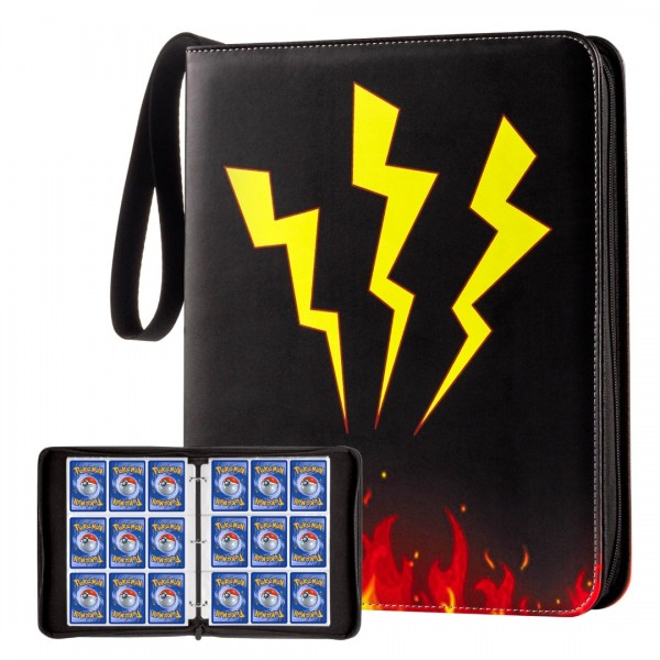 9-Pocket Binder for Pokemon Cards with 50 Removabl...