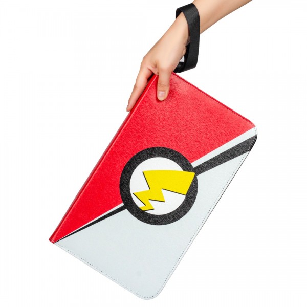 6-Pocket Binder for Pokemon Cards with 50 Removable Sheets Holds 600 Cards, Card Book Collector Album Folder for Yugioh, MTG, TCG, Trading Card Holder with Zipper-Toys Gifts for Boys Girls 