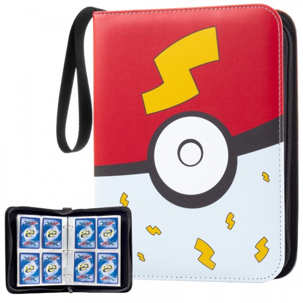 4-Pocket Card Binder for Trading Cards Binder 400 ...