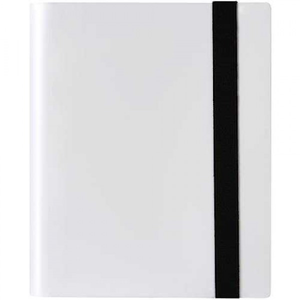 GEAoffice Small Card Binder - 4 Pocket Trading Card Collection Album Folder - 160 Side Loading Pocket Binder for TCG, MTG, Yugioh - Gifts for Card Collectors (White)…