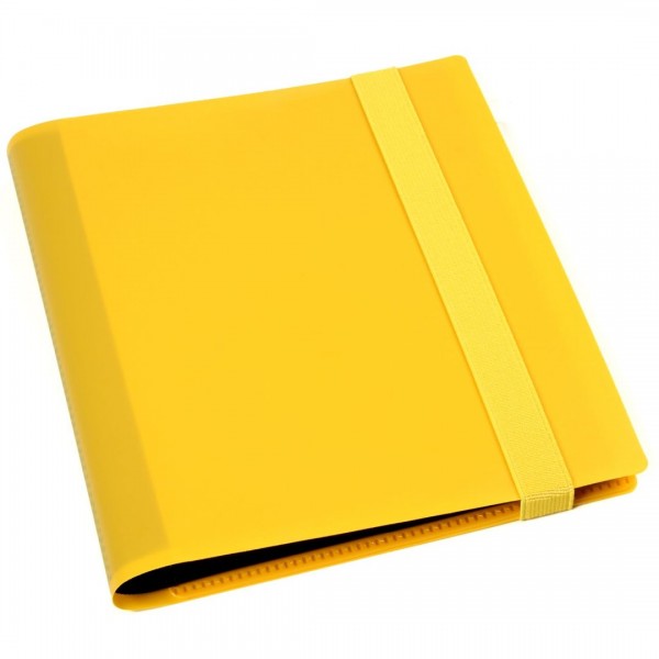 GEAoffice Card Binder - 4 Pocket Trading Card Collection Album Folder - 160 Side Loading Pocket Binder for TCG, MTG, Yugioh - Gifts for Card Collectors (Yellow)…