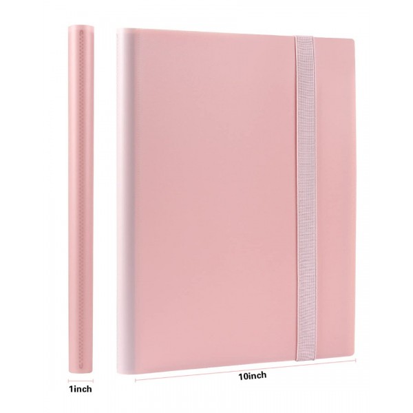 GEAoffice Card Binder, 9 Pockets Trading Card Album Folder, 360 Side Loading Pocket Binder for Yugioh, MTG and Other TCG…