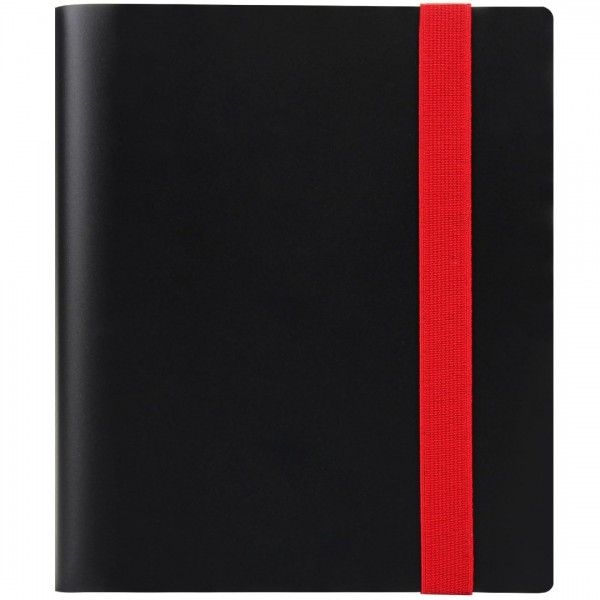 GEAoffice Card Binder 4 Pocket - Small Trading Card Collection Album Folder - 160 Side Loading Pocket Binder for TCG, MTG, Yugioh - Gifts for Card Collector Boys (Black)…