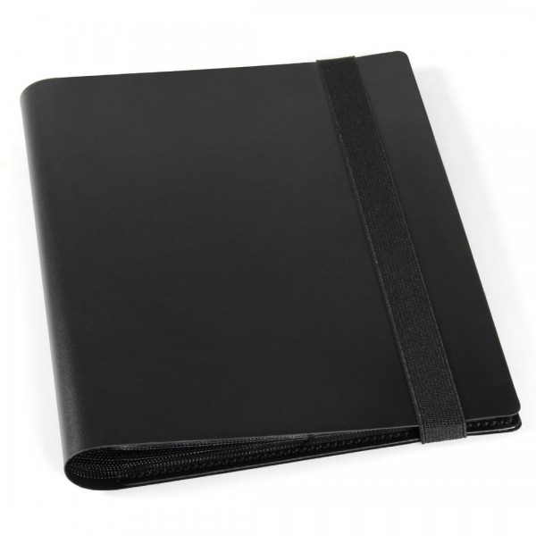 GEAoffice Card Binder - 4 Pocket Trading Card Collection Album Folder - 160 Side Loading Pocket Binder for TCG, MTG, Yugioh - Gifts for Card Collectors (All Black)…