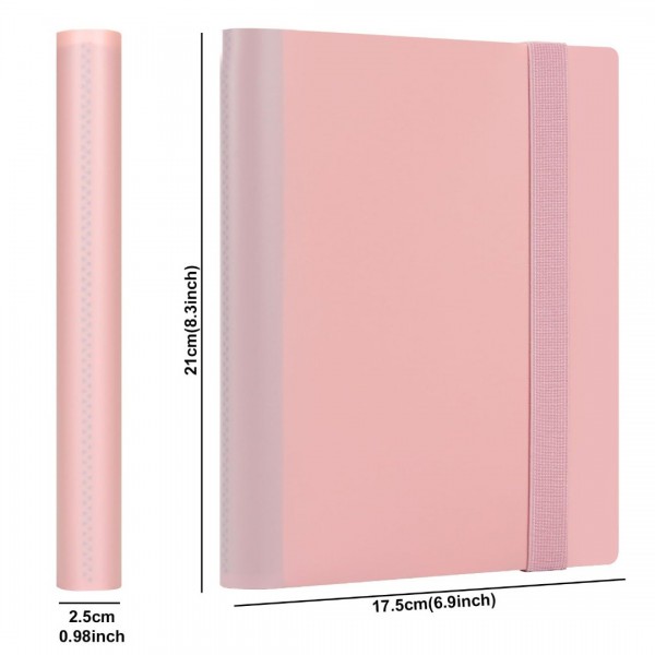 GEAoffice Trading Card Binder - 4 Pocket Card Collection Album Folder - 160 Side Loading Pocket Binder for TCG, MTG, Yugioh - Gifts for Girls…