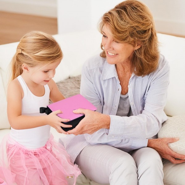 GEAoffice Mini Card Binder 2-Pocket, Super Lightweight Small Collectible Trading Card Albums for 80 Cards, 1 Pocket Top Loading Binder for TCG, MTG, Yugioh, Gifts for Girls Pink…