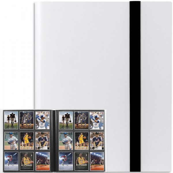 GEAoffice Card Binder, 9 Pockets Trading Card Albu...