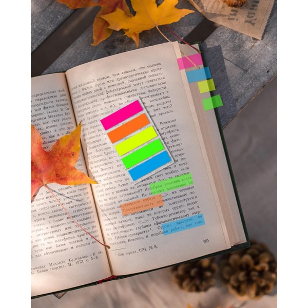 GEAoffice 400 Sheets Lined Transparent Sticky Notes Bright Color, GEAoffice 7 Pads Colored Clear Sticky Notes 3x3 Inch with Lines, Translucent Multi Color Tabs for School Office Supplies……