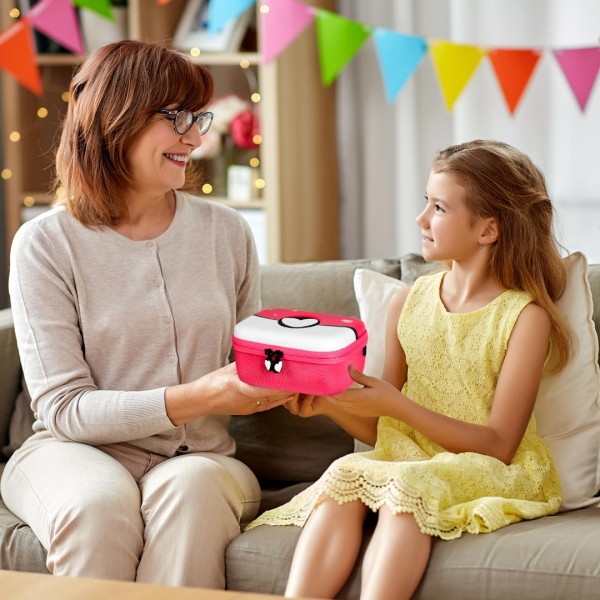 GEAoffice Carrying Case for 450+ TCG Trading Cards, Gifts For Girls, Hard-Shell Card Storage Box Organizer Fits MTG, PTCG, Holds 450+ Cards…