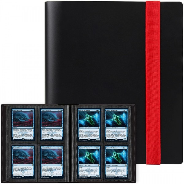 GEAoffice Card Binder 4 Pocket - Small Trading Car...