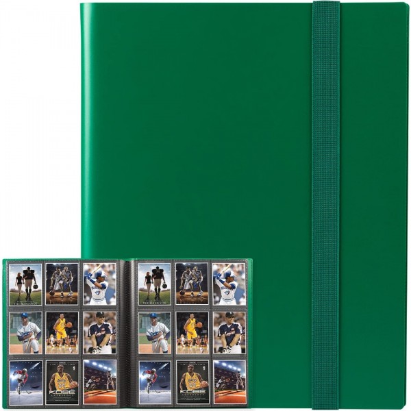 GEAoffice Card Binder, 9 Pockets Trading Card Albu...